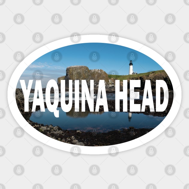 Yaquina Head Lighthouse mask/sticker/shirt Sticker by stermitkermit